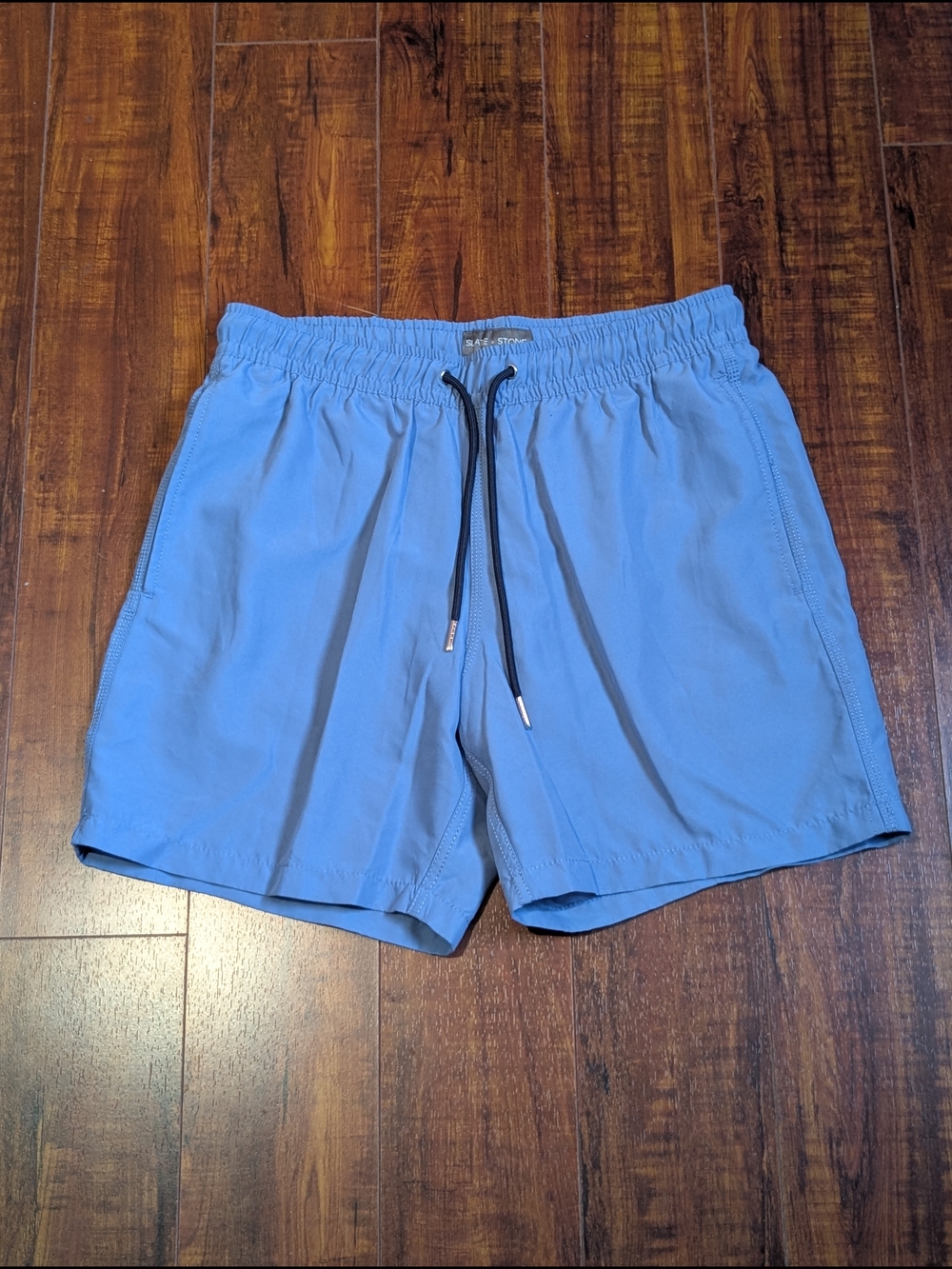 Slate & Stone Light Blue Men's Swim Trunks